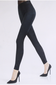 Pierre Mantoux ALCANTARA black leggings | Sokisahtel