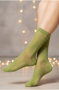 Pierre Mantoux MARTHA rohelised sädelevad sokid | Sokisahtel