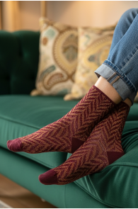 Pierre Mantoux MEROP tumepunased sädelevad sokid | Sokisahtel