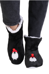 PINGU black soft slippers | Sokisahtel