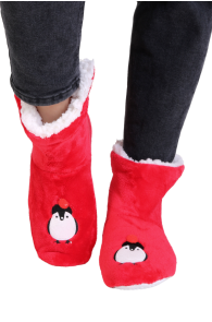 PINGU red soft slippers | Sokisahtel