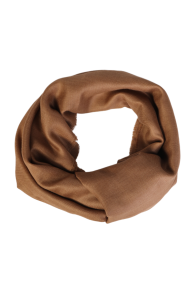 Alpaca wool and silk light chocolate shawl | Sokisahtel