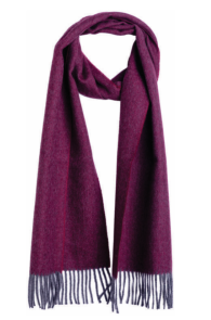 Alpakavillane pikk tumelilla sall | Sokisahtel