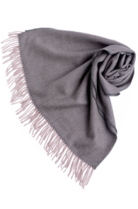 Alpakavillane kalasabamustriga haljas suur sall | Sokisahtel