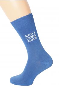 Personalized wedding socks for men | Sokisahtel