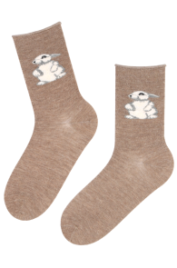 RABBIT angooravillased jänesega sokid | Sokisahtel