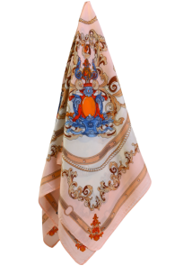 RAVENNA light pink neckerchief