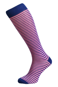 REINOLD striped knee-highs for men | Sokisahtel