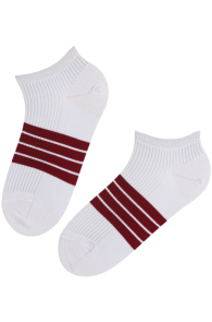 RICCO grey low-cut cotton socks 