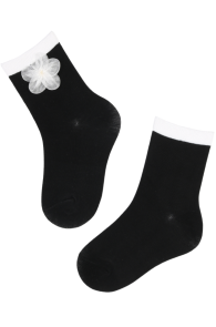 RIHANDRA black socks for kids | Sokisahtel