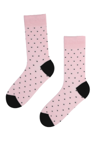 GORDON light pink cotton socks for men | Sokisahtel