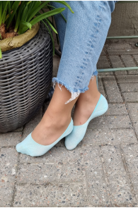 RUN mint blue footies for women | Sokisahtel