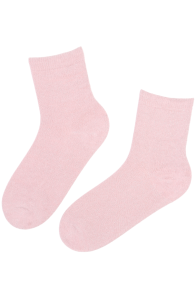 SÄDE light pink sparkly soft socks