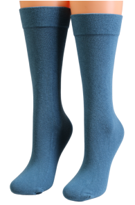 Хлопковые носки синего цвета MILLY от Sarah Borghi | Sokisahtel