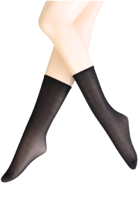 Изящные носки чёрного цвета в лаконичном стиле LUCIENNE от Sarah Borghi | Sokisahtel