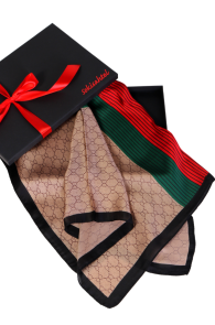 SCARF pruun kirju kaelarätik