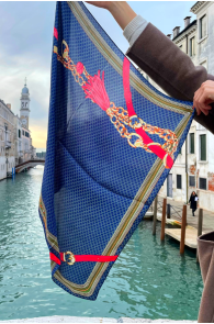 SCARF dark blue neckerchief | Sokisahtel