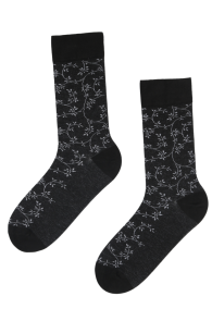 SCRABBLE black suit socks | Sokisahtel