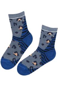 SETT blue animal pattern warm socks