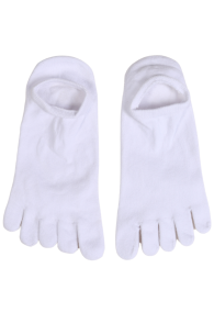 SMITH white low-cut toe-socks | Sokisahtel
