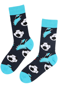 SNEAKER dark blue socks for football fans | Sokisahtel