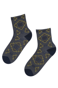 AURELIA blue socks for women | Sokisahtel