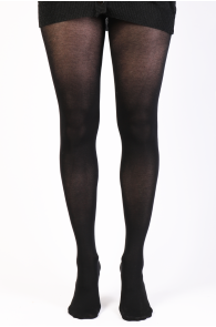 BIO organic cotton black tights | Sokisahtel