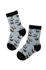 LOLO cotton socks with penguins | Sokisahtel