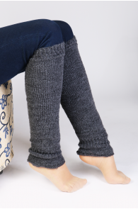 PREMIA grey leg warmers | Sokisahtel
