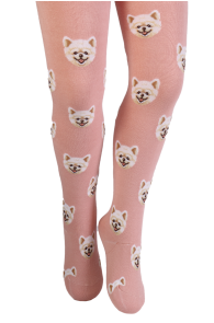 STU roosad koertega sukkpüksid lastele | Sokisahtel