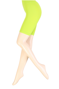 Neon green biker shorts | Sokisahtel