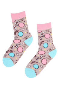 NEST pink Easter socks | Sokisahtel