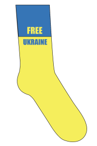 FREE UKRAINE Ukraine flag socks | Sokisahtel