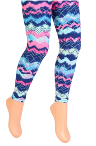 ILONA multicolored leggings for girls | Sokisahtel