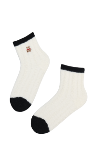 TEDDY valged pehmed sokid-36-40 | Sokisahtel