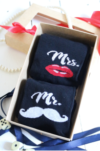MRS & MR kinkekarp 2 sokipaariga | Sokisahtel
