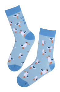 SEAGULL puuvillased helesinised sokid | Sokisahtel