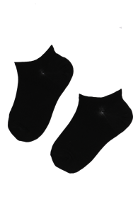 MONDI black viscose socks for children | Sokisahtel