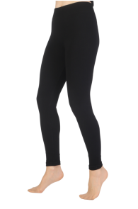 KATIA black warm thermal leggings | Sokisahtel