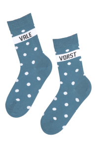 VALEVORST sinised puuvillased sokid
