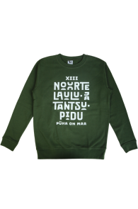 Song and Dance Celebration green sweatshirt | Sokisahtel