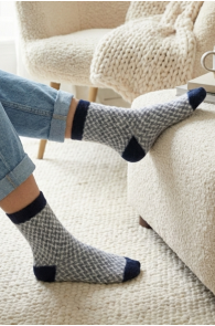 SONJA tumesinised angooravillased sokid | Sokisahtel