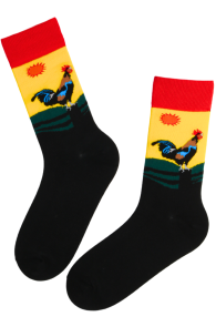 SONNY cotton socks with roosters