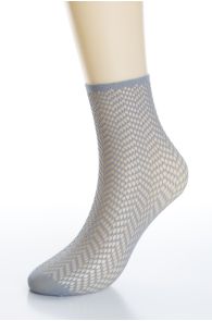 Сетчатые носки Oroblu SPECIAL, серый цвет | Sokisahtel