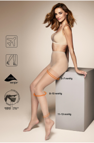 STRONG PRESS 20DEN beige support tights
