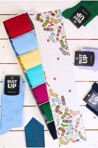 SUIT UP ülikonnasokkide üllatuspakk 7 sokipaariga
