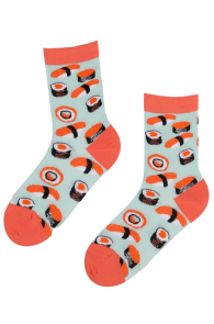 SUSHISET cotton socks with sushi | Sokisahtel