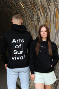 TARTU 2024 black hoodie | Sokisahtel