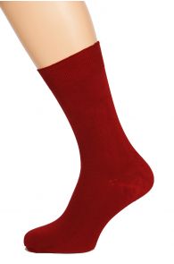 TAUNO men's dark red socks | Sokisahtel