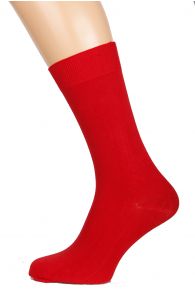 Мужские носки TAUNO красного цвета RED | Sokisahtel